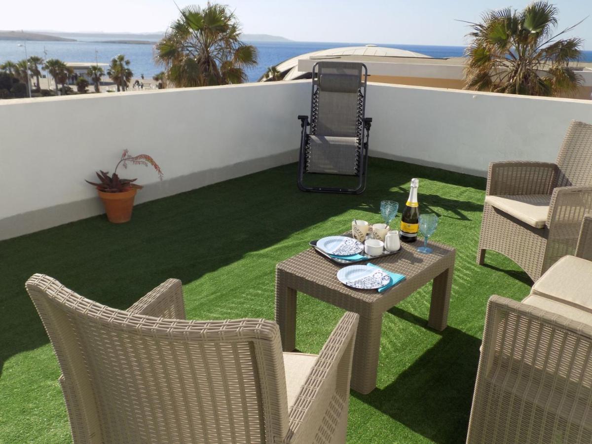 Sunshine Holiday Apartment 8 With Spectacular Seaviews St. Paul's Bay Exterior foto